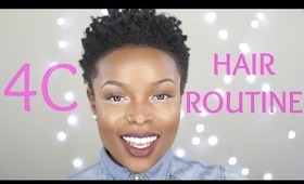 4C Healthy Hair Routine | Tapered Twa