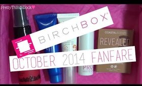 Birchbox October 2014 ~ FANFARE