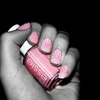 Pink nail polish with sugar
