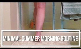 Minimal Summer Morning Routine