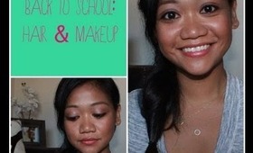 Easy Back To School: Hair and Makeup Tutorial