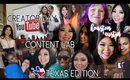 3 DAYS OF YOUTUBE: Creator Day & Content Lab Houston/Austin 2016 VLOG | MakeupANNimal