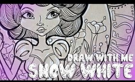 Snow White Speed Drawing - My Artistic Life