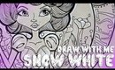 Snow White Speed Drawing - My Artistic Life