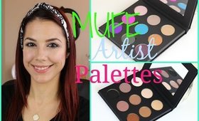 MUFE Artist Palette | Mini Review & Swatches