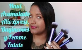 Haul acumulado: Aliexpress, Buyincoins, Femme Fatale - Kathy Gámez