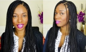 How To Box Braids| Protective Style On Natural Hair