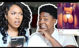 EXPOSING GIRLFRIEND'S "LIKED" INSTAGRAM PICS‼️