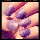 Purple glitter 