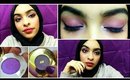 Purple & Pink makeup look w/ Winged liner (using H&M eyeshadow) | Reem
