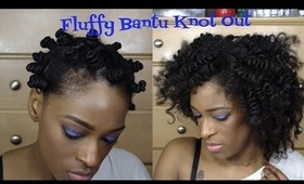 Fluffy Bantu Knot Out - TotalDivaRea