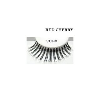 Red Cherry False Eyelashes #103