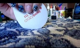 Shine your nails for flawless nail polish application! Revlon Crazy Shine Review!