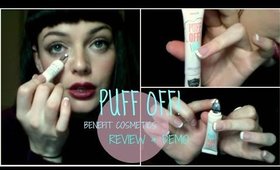 Puff Off Benefit Cosmetics Review & Demo