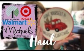 Dollar Tree, Target, Walmart, Bath & Body Works and Michael’s Haul | November 2018