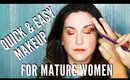 Quick and Easy Makeup for Mature Women | mathias4makeup