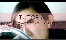 Tutorial • Natural Eye Make Up (Naked 1 Palette) | MichelleAXOXO ☠