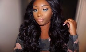 Big Messy & Teased Curls | Mi Lisa Peruvian Body Wave Hair Extensions | Makeupd0ll