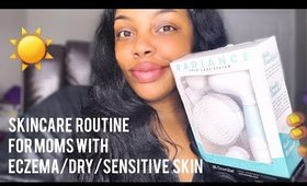 DUVOLLE SPIN BRUSH MY HONEST REVIEW | SKINCARE ROUTINE | FOR MOMS WITH | ECZEMA/DRY/SENSITIVE SKIN