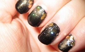 The Perfect Christmas or New Year's Eve Nail Tutorial