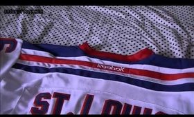 Martin St Louis New York Rangers Away Jersey & Ray Bans review from underjerseys