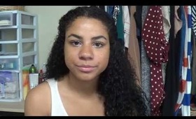 How To Clip in & Style/ Hide Curly Hair Extensions