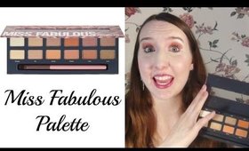 Miss Fabulous Palette SPEED Review