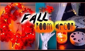 DIY fall room decor: Tumblr inspired