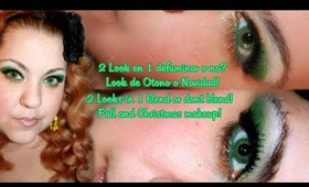 Two In One Fall /Christmas Look! Dos en Uno Para Otoño o Navidad!