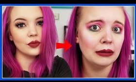 Full Face of Makeup Using Only Cotton Rounds