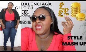 HOW TO LOOK RICH AND EXPENSIVE FOR CHEAP PLUS SIZE! STYLE MASH UP