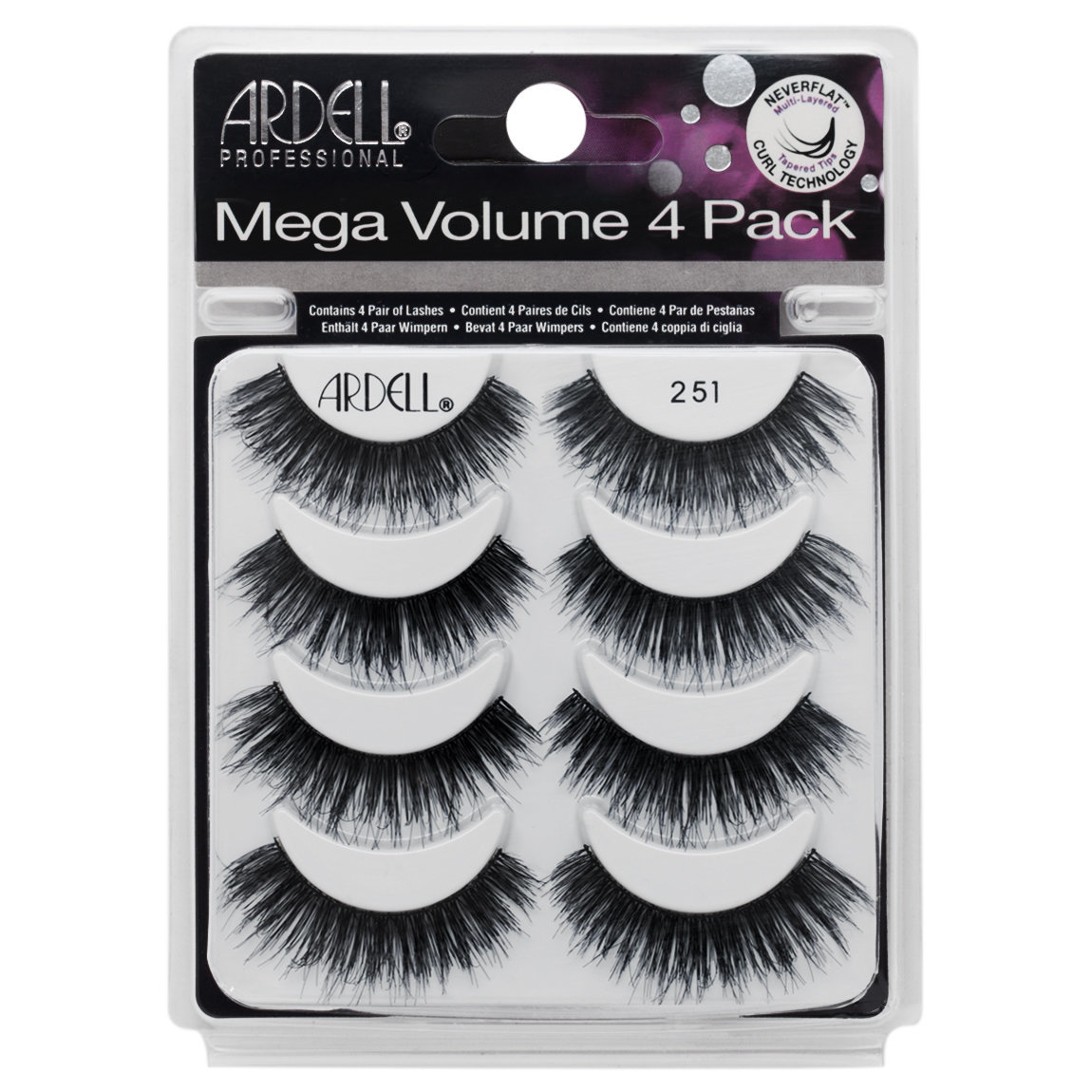 Ardell Mega Volume 4 Pack 251 alternative view 1 - product swatch.