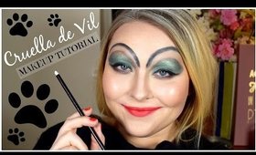 Cruella de Vil Halloween Makeup Tutorial