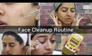 How to do a face clean up at home? || Step By Step Face Cleanup