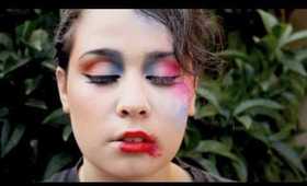 .Make-Up Look:Vogue Cover, make-up by Lisa Eldridge inspired(English-danalajeuness contest).