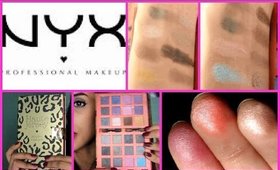 [ Revue n°4 ] Nyx cosmetics, Haute Jersey Couture leopard palette + swatchs