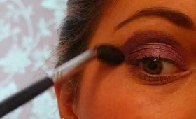 smokey purple tutorial