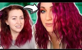 I Tried to Style my Naturally Curly Hair and I'm FREAKING OUT | How To: Curly Girl Routine