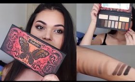 First impression + Review Video: Kat Von D Monarch Eyeshadow Palette (+ SWATCHES!)