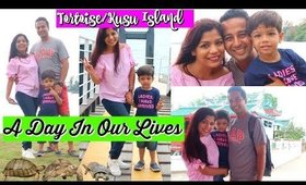 Kusu Tortoise Island Singapore Vlog| A Day In Our Lives | SuperPrincessjo