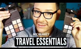 Must Have Travel Essential Eyeshadow Palettes & Makeup Brushes | mathias4makeup