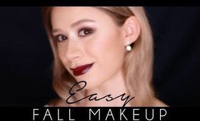 EASY FALL MAKEUP | Drugstore and Korean Makeup