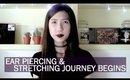 Ear Piercing & Stretching Journey Begins • MichelleA