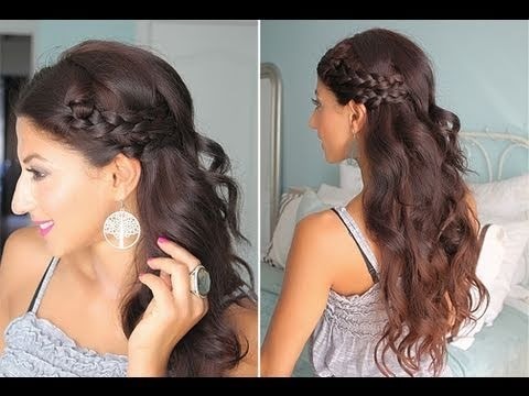 Simple, Braided Summer Hair | LuxyHair Video | Beautylish