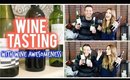 Wine Tasting with Wine Awesomeness - vlogwithkendra