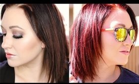 I’M GOING RED! Coloring Hair At Home