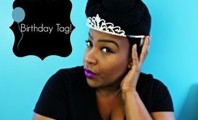 Birthday Tag!