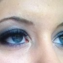 blue and lashes