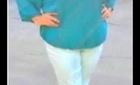 Plus Size OOTD: Date Night Teal and Mint
