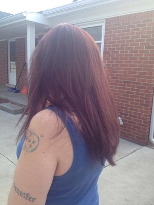 Hair color By Christy Farabaugh 